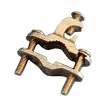 ERICO PRODUCTS nVent ERICO Ground Clamp, Clamping Range: 1/2 to 1 in, #10 to 2 AWG Wire, Bronze EK17